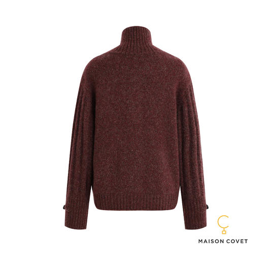 MAISON COVET纯山羊绒高领外套上衣 商品图1