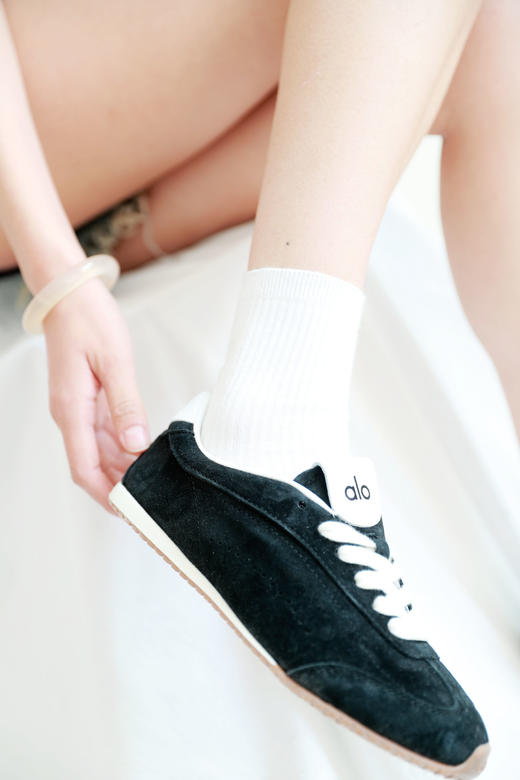 好想拥有的德训鞋。显高显腿长复古低饱和软底瑜伽休闲鞋C102466 商品图8