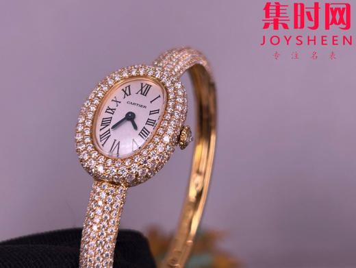 卡地亚新款浴缸系列 浴缸满天星v2版 包金➕全镶莫桑钻石 女士腕表 商品图2