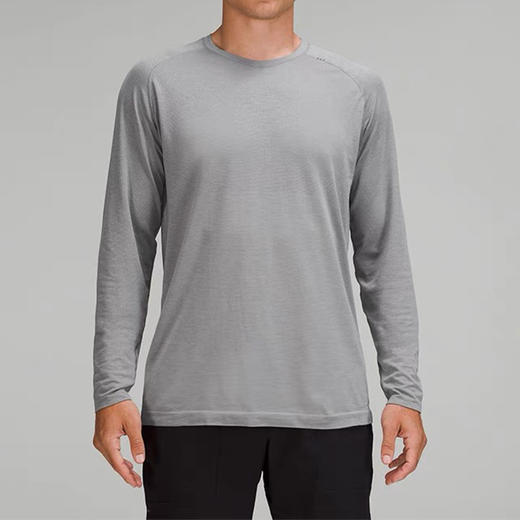 【无骨缝制 磨毛暖皮 腋下散热孔】PATERND专柜正品 Metal Vent Tech男士运动磨绒长袖T恤#2828（下单3-7天发货） 商品图6