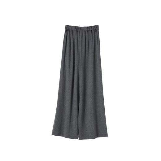 VIMAGE纬漫纪休闲宽松松紧腰慵懒感长裤子V2405114 商品图6