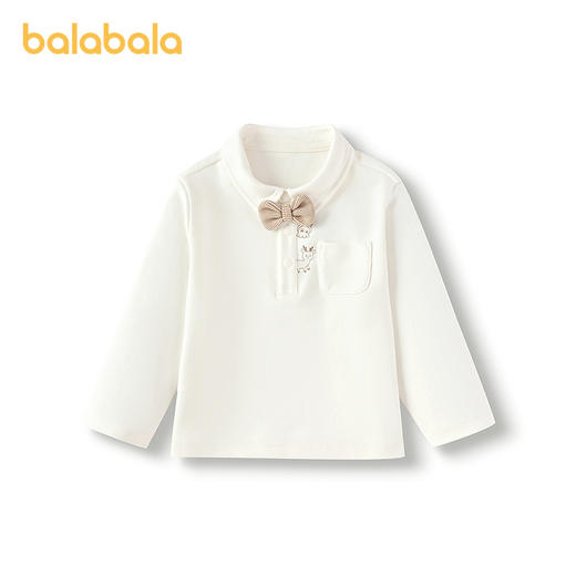 【商场同款】巴拉巴拉童装儿童t恤男宝宝polo衫秋冬2025新款内搭 商品图4