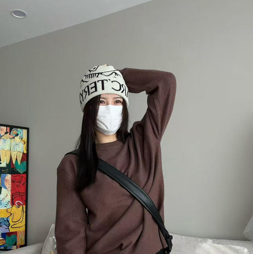 王一博同款鸟家冷帽针织帽 商品图10