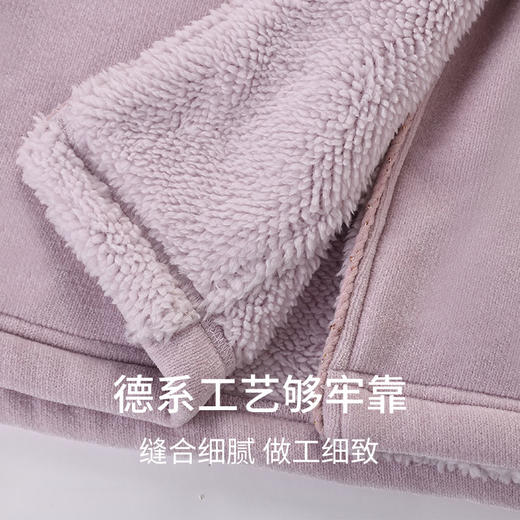 【深冬一体绒加厚】SCHIESSER德国舒雅女士一体绒360G厚款睡袍（实物颜色接近首图）31/25711R 商品图2