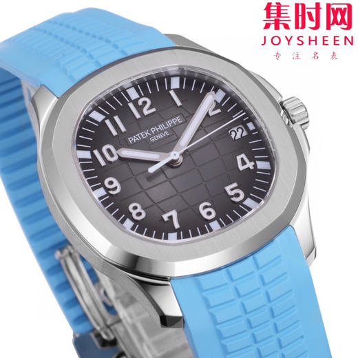 BBF百达翡丽AQUANAUT系列5167A 手雷系列 蒂芙尼蓝手雷 丹东324一体机 男士腕表 表径40mm 商品图4