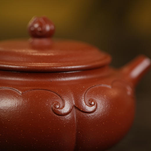 龙德堂陶艺 汤宣武制《穹庐》原矿大红袍 190cc 库存请咨询客服 商品图4