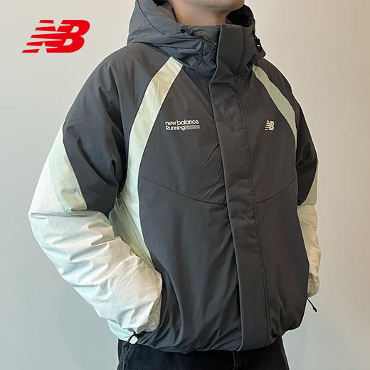 NEW BALANCE/NB HYPER SPORTS Padded Jacket 男款冬季休闲连帽运动保暖夹棉外套 商品图2