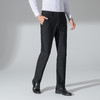 罗蒙冬季加绒男士休闲裤保暖舒适不易掉色轻商务风版型通勤上班休闲长裤子男 商品缩略图4