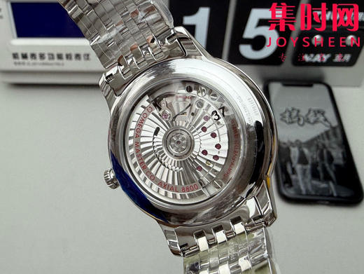 VS欧米茄 第三代碟飞系列 第三代蝶飞 白盘黑针 男士腕表
机芯：搭载VS定制Cal.8800一体 商品图8