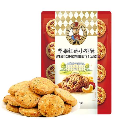 如水 坚果红枣小桃酥 90g/袋 商品图0