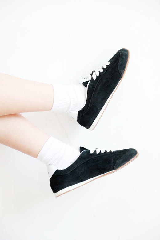 好想拥有的德训鞋。显高显腿长复古低饱和软底瑜伽休闲鞋C102466 商品图10