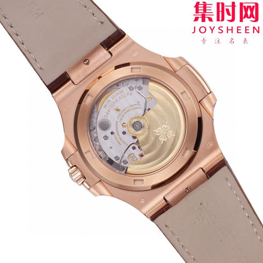 BBF百达翡丽鹦鹉螺系列 鹦鹉螺5711皮带款 全玫金灰盘 丹东324一体机 男士腕表 表径40mm 商品图7