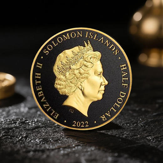 2022图坦卡门·黄金面具纪念币（重38克，直径45mm） 商品图2