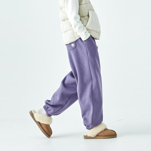 棵初休闲加绒卫裤844K258059MJ 商品图1
