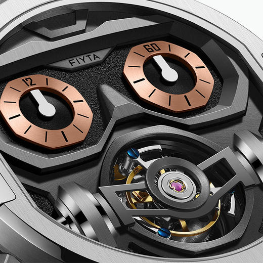 飞亚达“太空人”陀飞轮款限量手表GA880023.WHB/GA880023.HHB 商品图4