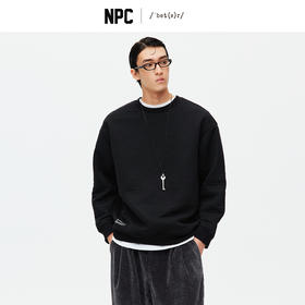 NPC潮牌升级2.0鹅绒菱格卫衣6层保暖男百搭保暖舒适NP59ST07