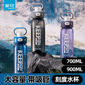 【茶花】新漾高颜值水杯可手提运动水壶