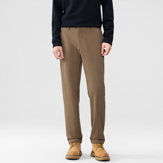 【休闲户外】罗蒙男士秋冬款休闲裤户外无氟防水裤子易去污面料耐磨长裤子男 商品图1