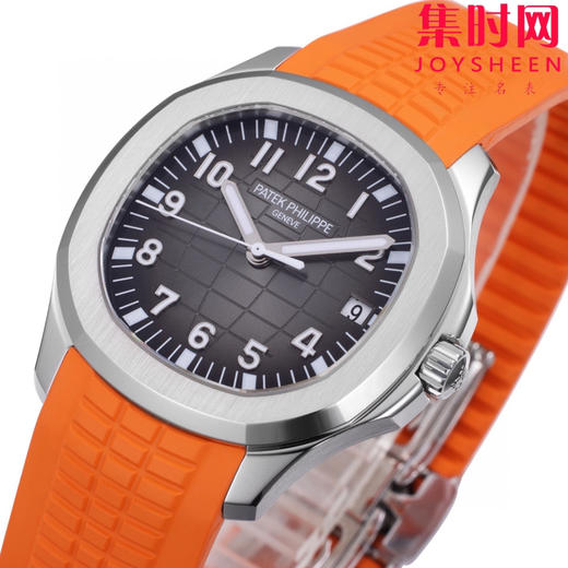 BBF百达翡丽AQUANAUT系列5167A 手雷系列 橙手雷 丹东324一体机 男士腕表 表径40mm 商品图3