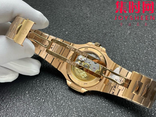 BBF百达翡丽鹦鹉螺系列 鹦鹉螺5711 全玫金棕盘 丹东324一体机 男士腕表 表径40mm 商品图5