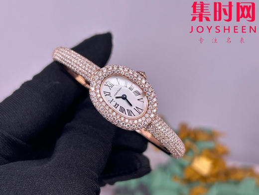 卡地亚新款浴缸系列 浴缸满天星v2版 包金➕全镶莫桑钻石 女士腕表 商品图6