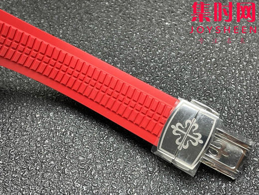 BBF百达翡丽AQUANAUT系列5167A 手雷系列 黑盘红针 新加坡特别版 红手雷 丹东324一体机 男士腕表 表径40mm 商品图4