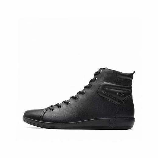 贸易公司渠道，外贸订单 ECCO全皮高帮鞋冬季系带女鞋休闲鞋袜子鞋板鞋 柔酷2号
尺码35－40码 商品图1