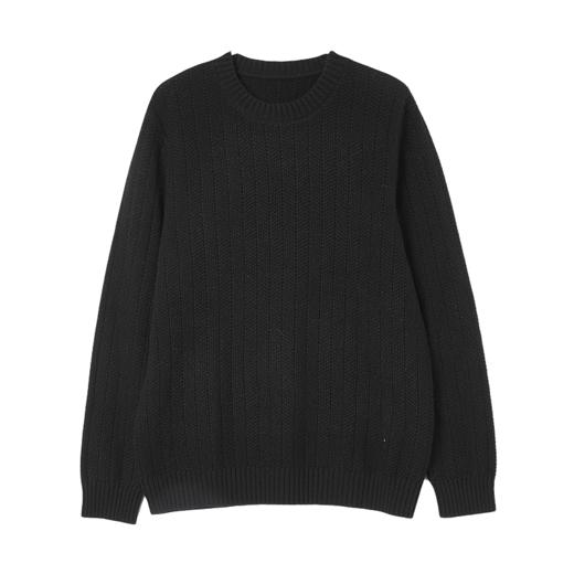 棉仓367826041-重磅粗针羊绒羊毛衫 商品图2