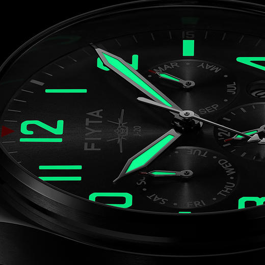 飞亚达“歼-20”飞行队特别款马赫系列机械男表GA881007.BBB 商品图8