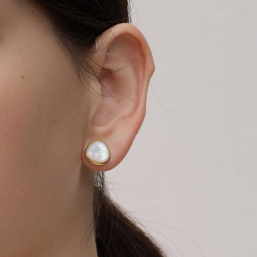 ARSIS｜流光系列 流光贝语耳钉 小号 商品图7