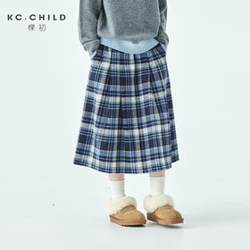 棵初学院风格子半裙807K258066CD