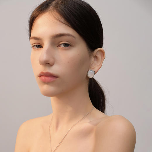 ARSIS｜流光系列 流光贝语耳钉 大号 商品图5