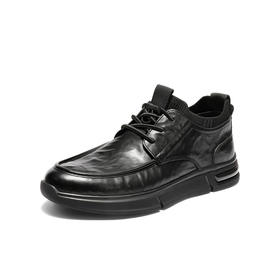 【云粉节】BF楼森达皮靴2025冬季新款简约舒适厚底休闲鞋2AX01吊牌价1199活动价639