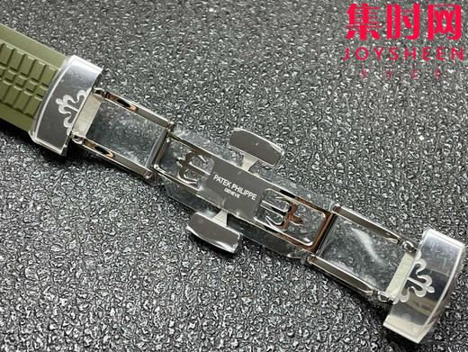 BBF百达翡丽AQUANAUT系列5168G 手雷系列 牛油果 绿手雷 丹东324一体机 男士腕表 表径42.2mm 商品图5