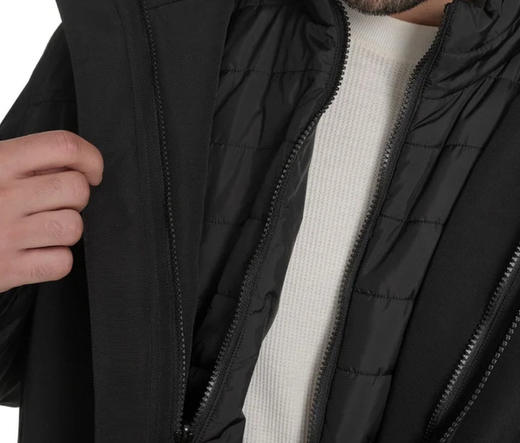 Tommy男士两件装冲锋衣来啦📣美国🇺🇸740元🉐美国直邮包税！Tommy Hilfiger 男士有内胆的冲锋衣！相当于买一送一啦，外衣和里面的棉服可以单穿，也可以一起穿哦 商品图6