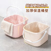 【茶花】塑料泡脚桶沐足盆脚底按摩 商品缩略图3