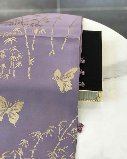 优品堂『华姿』重磅桑蚕丝《最新精湛挖花工艺》双面双层披肩围巾长巾 商品图7