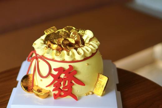 「盆满钵满」发财主题蛋糕 商品图2
