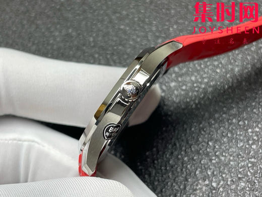 BBF百达翡丽AQUANAUT系列5167A 手雷系列 黑盘红针 新加坡特别版 红手雷 丹东324一体机 男士腕表 表径40mm 商品图6