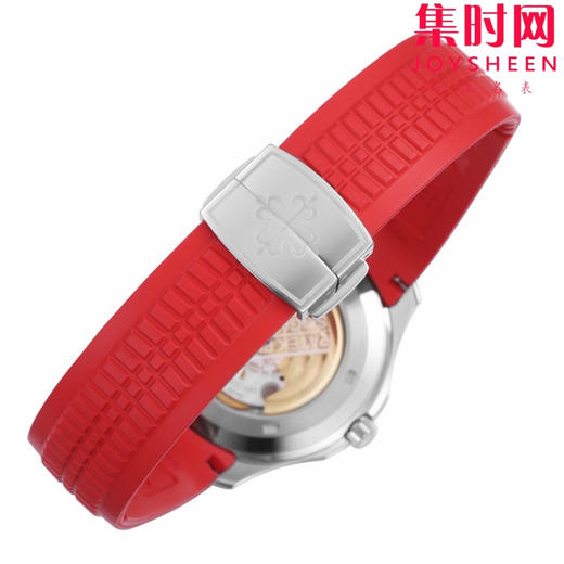 BBF百达翡丽AQUANAUT系列5167A 手雷系列 黑盘红针 新加坡特别版 红手雷 丹东324一体机 男士腕表 表径40mm 商品图8