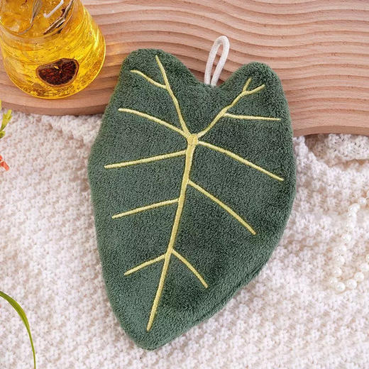 真的好高级﹌【福利】👏【蝶时舞卡通面包/树叶可爱擦手巾】手感舒服到尖叫🥳有了ta让洗手变得有格调💥 不起球❗不掉毛❗家居必备单品❗  商品图5