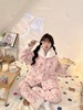 【GZ】无忧购超厚三层夹棉卡通加厚保暖法兰绒女士家居服套装（截单后7天发货) 商品缩略图14