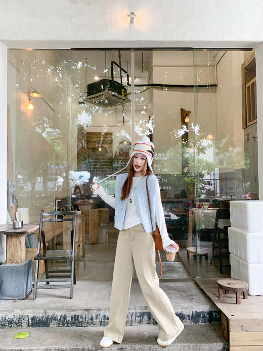 【149元任选2件】现货！蓝色针织马甲 商品图7