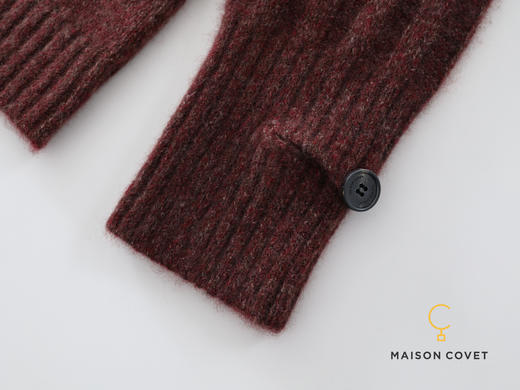 MAISON COVET纯山羊绒高领外套上衣 商品图5