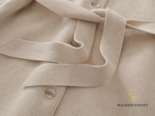 MAISON COVET山羊绒四平针大衣 商品图4