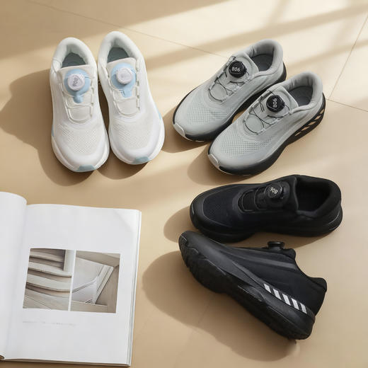 Kaiba一脚蹬舒适透气易穿飞织鞋/流体运动鞋 商品图1