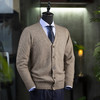 新款秋冬男士羊毛/羊绒混纺 立领/V领纽扣开衫毛衣 多色可选-不退不换 商品缩略图4