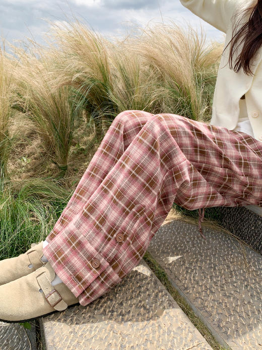 <曾小咸推荐>现货秒杀！微信超特价！温柔风刺绣设计针织开衫 日常179.99 立减90 秒杀89.99！咖粉色休闲裤秒杀89.99！ 商品图6