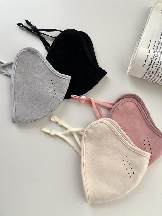 ❗19.9元/2个多送2个❗到手4个 双层暖绒 + 防晒 + 显脸小，戴眼镜也不起雾❗【双层加厚棉绒口罩】UPF50 + 高倍防晒，防晒保暖二合一！ 商品图3