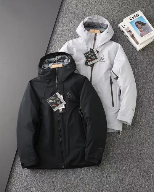 凯乐石运动户外滑雪徒步700蓬鹅绒保暖防风透气硬壳羽绒服 商品图4